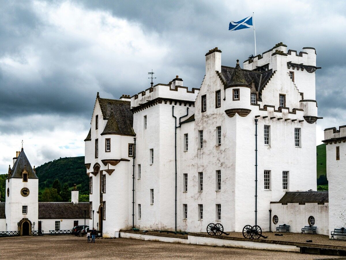 Blair Castle in Perthshire, Scotland