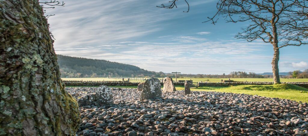 Standing stones in Kilmartin Glen, Argyll