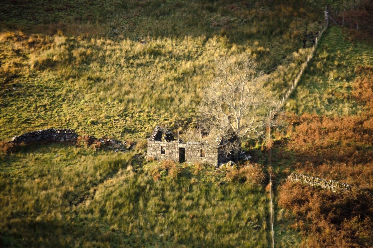 Ruined house, Scotland